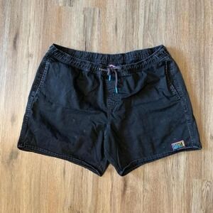 Gotcha Baja Norte drawstring shorts in black - size XL mens
